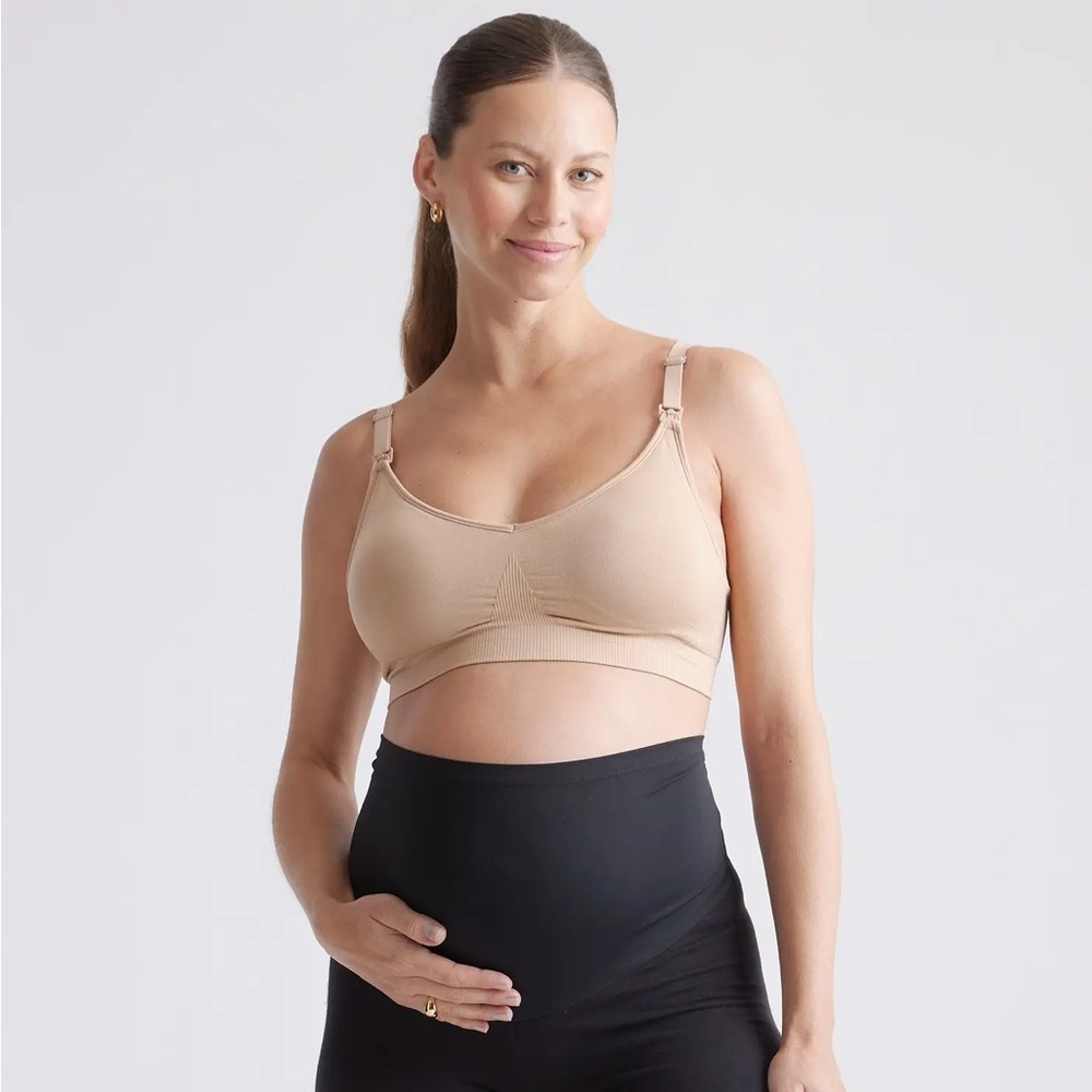 Quince Seamless Maternity & Nursing Bra